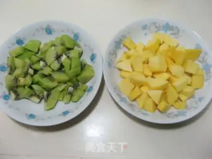 Make ♪ Monkey mango juice ♪ step 1