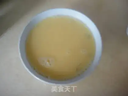 Make Meat and eggs step 1