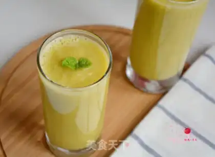 Make ♪ Monkey mango juice ♪ step 7