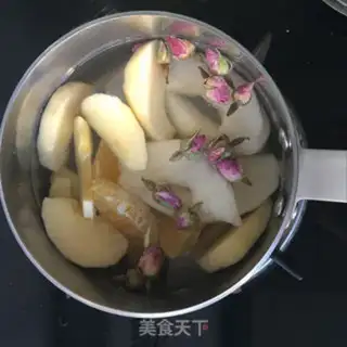 Make Rose fruit tea step 2