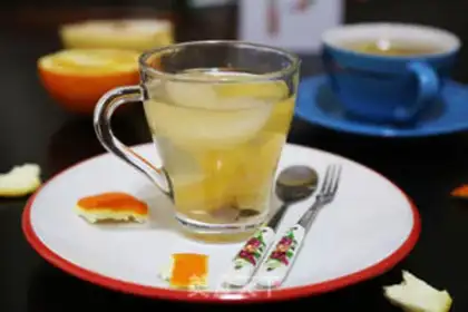 Make Rose fruit tea step 3