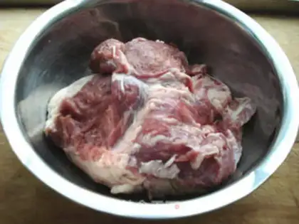 Make Red lamb step 0