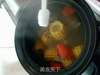 Make Carrot corn soup step 12
