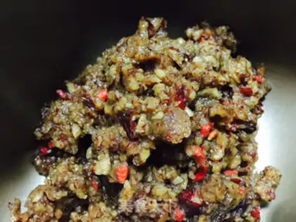 Make Red sugar ginger dates step 1
