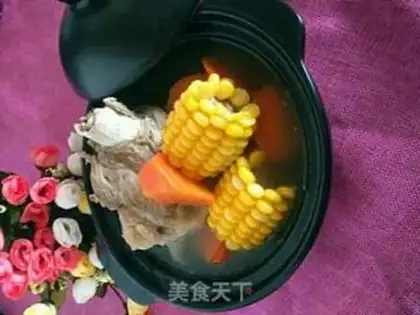 Make Carrot corn soup step 14