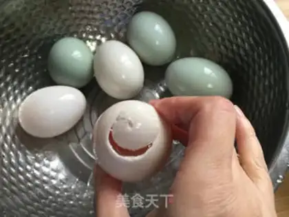Make Fresh meat and eggs step 1