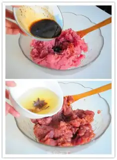 Make Black pepper beef step 2
