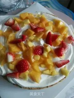 Make Creamless cake step 5