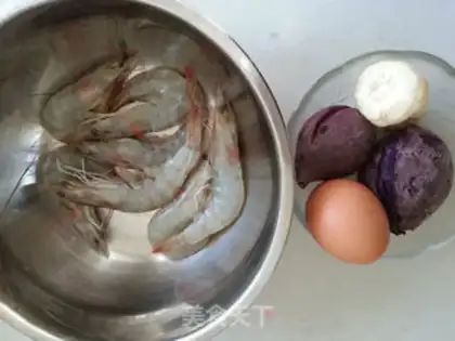 Make Potato shrimp balls step 0