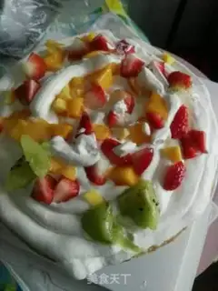 Make Creamless cake step 7