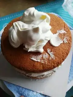 Make Creamless cake step 8