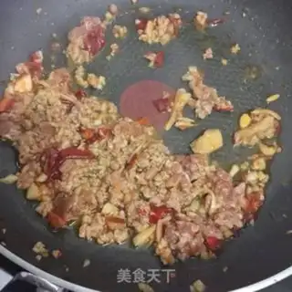 Make Spicy pork and eggplant step 5