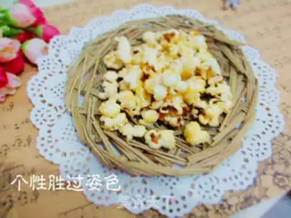 Make Milky coconut popcorn step 7