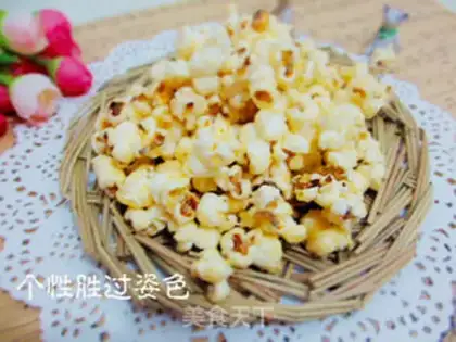 Make Milky coconut popcorn step 8