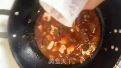 Make Spicy duck tofu step 5