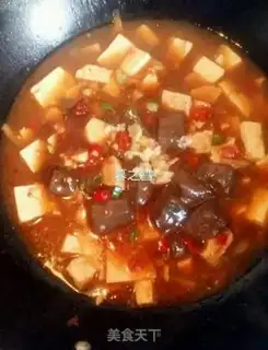 Make Spicy duck tofu step 7