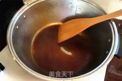 Make Orchid fried ham sausage step 5