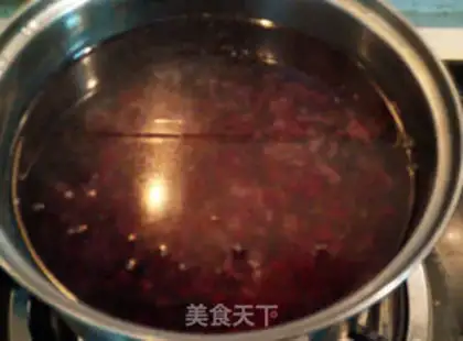 Make Red bean rice step 1