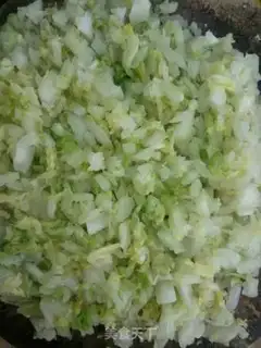 Make Pork and cabbage step 2