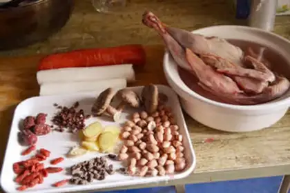 Make ♪ Sand medicine carrot chicken soup ♪ step 0