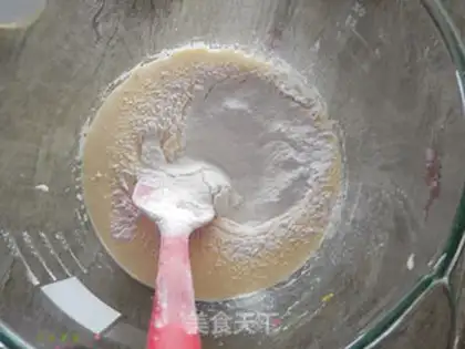 Make Old chicken cake step 4