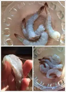 Make Shrimp cheese and potatoes step 2