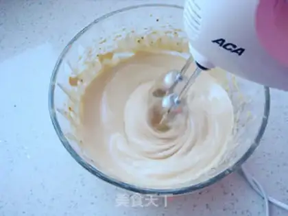 Make Red sugar yolks step 3