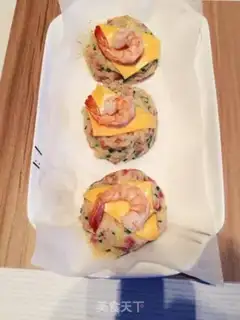 Make Shrimp cheese and potatoes step 8