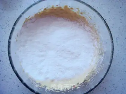 Make Red sugar yolks step 5