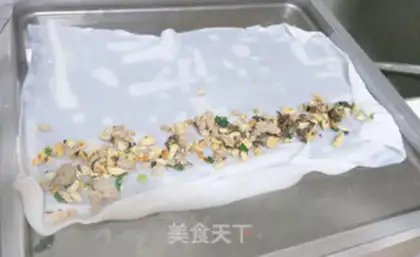 Make Pig intestines step 5