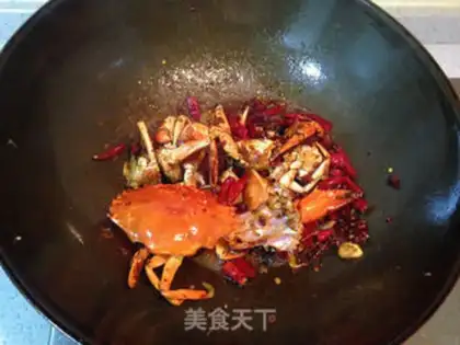 Make Spicy crabs step 5