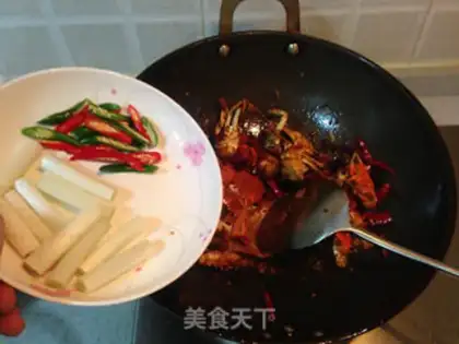 Make Spicy crabs step 6