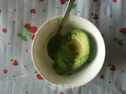 Make Sour cream butter step 1