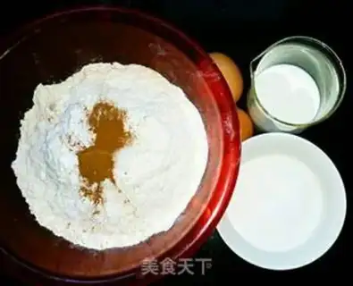 Make Christmas doughnuts step 0