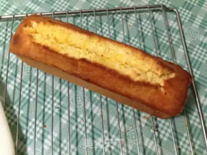 Make A pound cake of clot nuts step 7