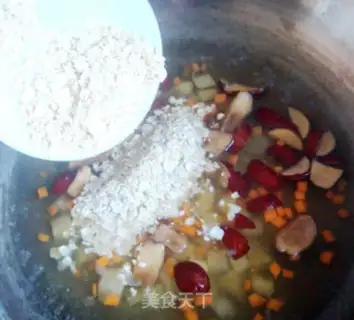 Make Red-tree omelet oatmeal step 5