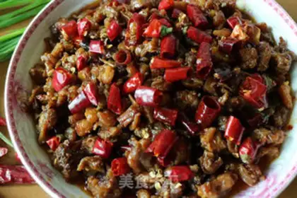 Make Spicy, cold rabbit step 9