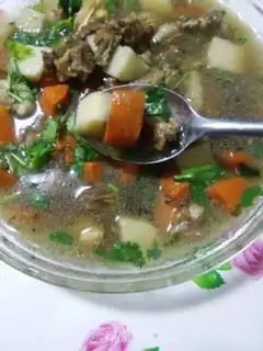 Make The lamb soup step 4
