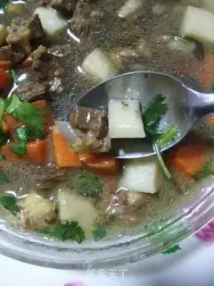 Make The lamb soup step 6