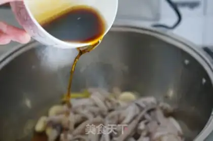 Make Onion-crazed squid shaving step 5