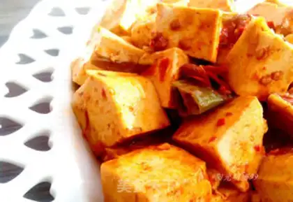 Make Spicy tofu step 11