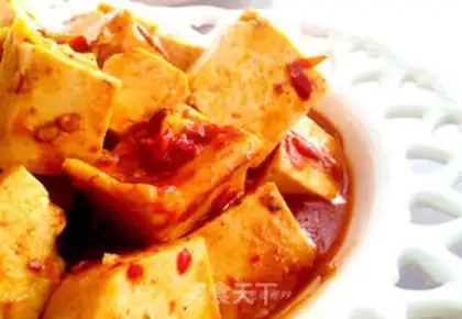 Make Spicy tofu step 13