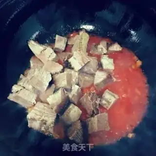 Make Tomato beef soup step 4