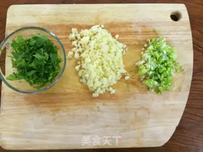 Make Garlic shrimp string step 3