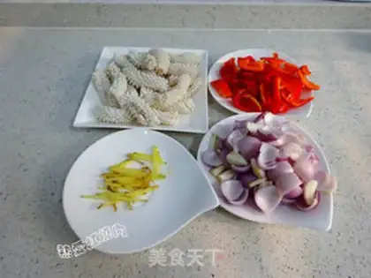 Make Fish and squid rolls step 3