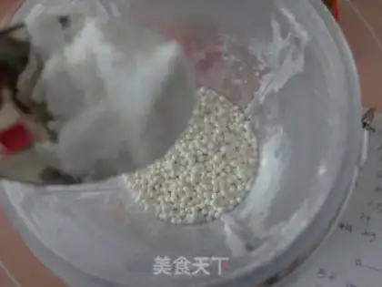 Make Potato rice cake step 1