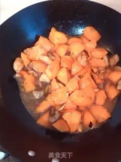 Make Carrot sauce, frozen tofu step 4