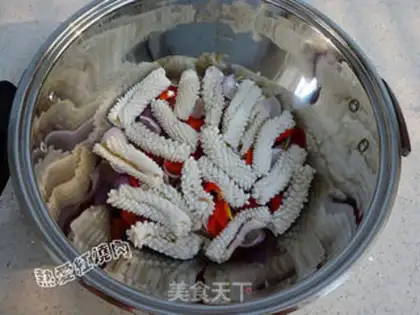 Make Fish and squid rolls step 7