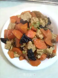 Make Carrot sauce, frozen tofu step 9