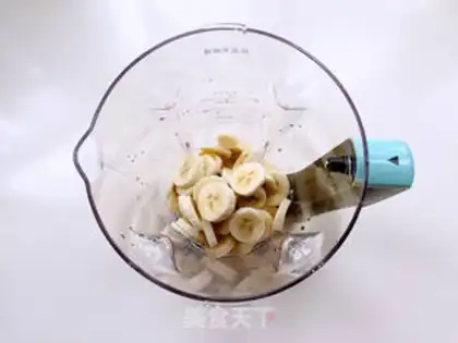 Make Banana milk step 1